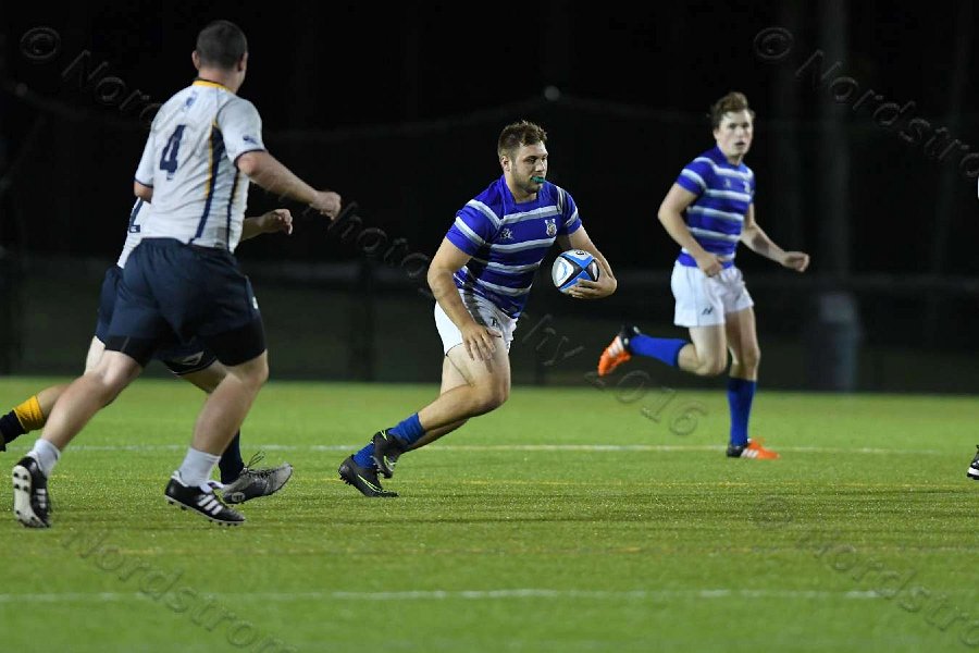 Wheaton Men\'s Rugby vs Mass Maritime.  Photo by Keith Nordstrom